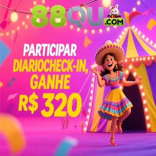88QU Indique amigos para receber um bônus